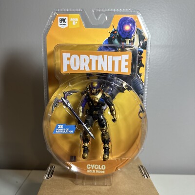 Fortnite CYCLO Solo Mode 4'' Action Figure with Articulations Epic Games FNT0643