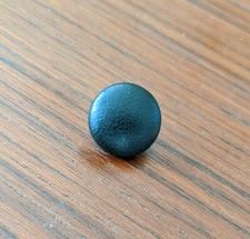 Black Leather Button w/Shank Back pretty good for Pollock Chair 