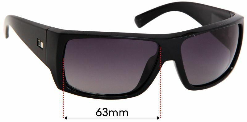 Verres De Rechange Pour Lunettes De Soleil Otis Road Trippin - 62mm, 100% UV, Multicolore