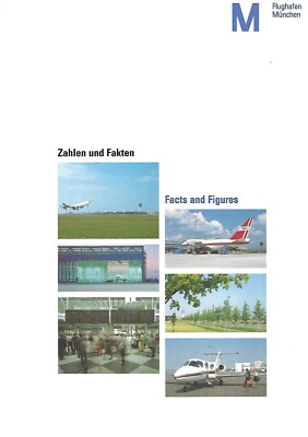 Airport Brochure - Flughafen Munchen - Munich - 1997 - Prospekt (B749)