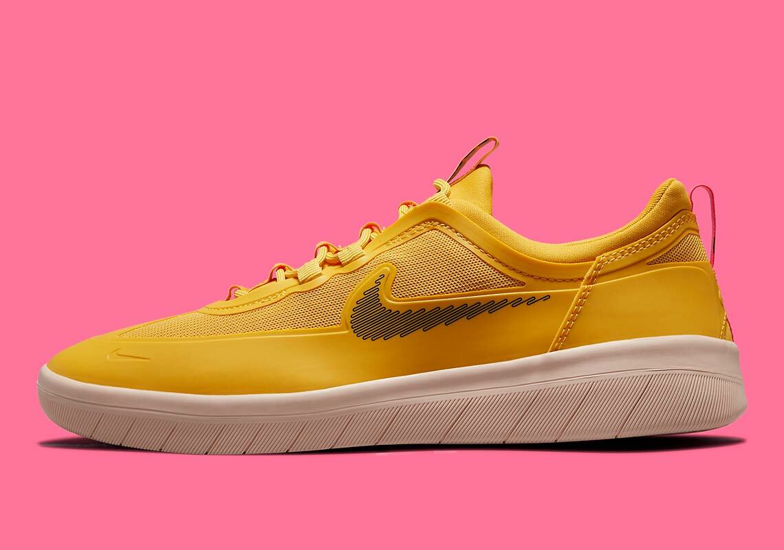 Nike SB Nyjah Free 2 2020 Olympic Pollen Yellow White CU9220 Nike SB Nyjah Free 2 2020 Olympic Pollen Yellow White CU9220
