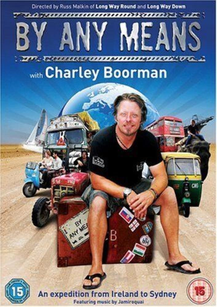 BY ANY MEANS WITH CHARLEY BOORMAN DVD (2008) New FREE SHIPPING