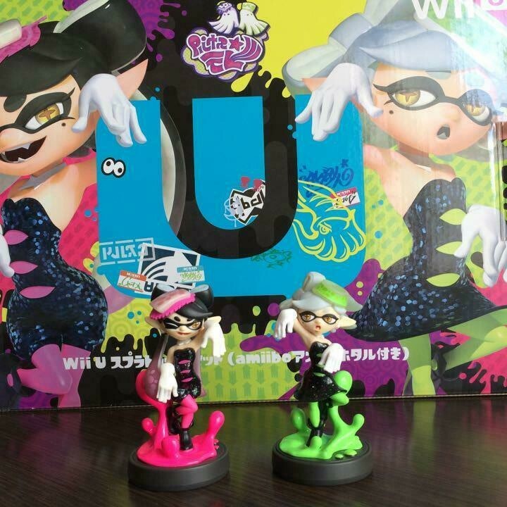 Nintendo amiibo Splatoon Squid Sisters Pack Set Callie Marie