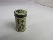 VINTAGE  ADVERTISING RAMON'S PILLS CONTAINER POCKET SIZE TIN  280-P