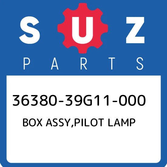 BOX ASSY, PILOT LAMP | MODEL K7/K8; Includes Item(s) 14 - 16