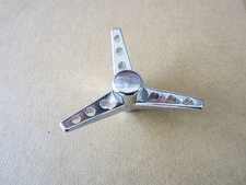 BUTTERFLY CAL CUSTOM  Wing Nut Steel Chrome/Black 5/16-20" Thread AIR FILTER