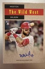 2024 Topps Archives - 1958 Topps TV Westerns Autographs Weston Wilson...