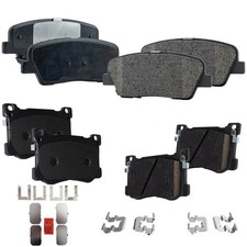 Front & Rear Brake Pads Set For Genesis G80 2018 2019 2020