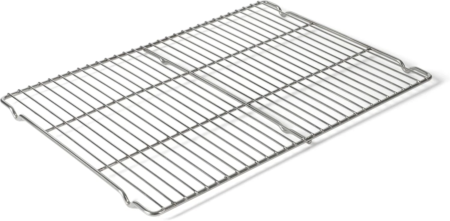 Titan 16.5 x 11.5 Inch Cooling and Cooking Rack Baking Rack Carbon Steel