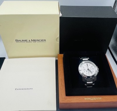 Baume & Mercier Capeland Automatic Stainless Steel Chronograph 65352 Men's Watch