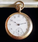Antique Elgin Fahys Montauk 10k Gold Filled Pocketwatch Parts Scrap 121g 18s 15j
