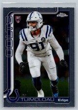 💎2025 Topps Chrome Football #356 JT Tuimoloau RC - Indianapolis Colts💎