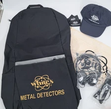 White's Metal Detector Carry Bag, Backpack, W/ Starlite Headphones, Hat