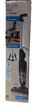 BLACK+DECKER - Powerseries Flex - 3-in-1 Corded Stick Vacuum  *NEW IN BOX*