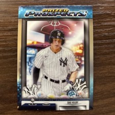 2025 Bowman Draft Chrome Baseball Dax Kilby Prized Prospects Base Insert Yankees