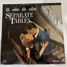 Separate Tables 1958 Deluxe Widescreen / LD Laserdisc - ML101759 / New Sealed