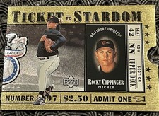 Rocky Coppinger 1996 Upper Deck Ticket To Stardom #TS16 - Baltimore Orioles