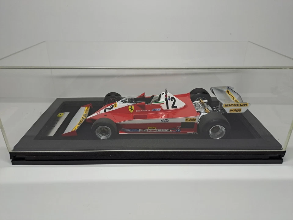FERRARI 312 T3 Villeneuve scala 1/18 LOOKSMART - Immagine 4 di 4