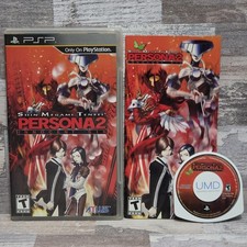 Shin Megami Tensei: Persona 2 Innocent Sin (Sony PSP, 2011) Complete Tested 