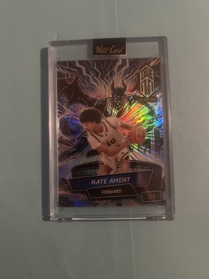 2024 Wild Card Just The Hits Nate Ament True 1/1 