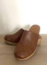 Universal Thread Womens Watson Boho Platform Clogs Camel Brown Sz 9.5 M