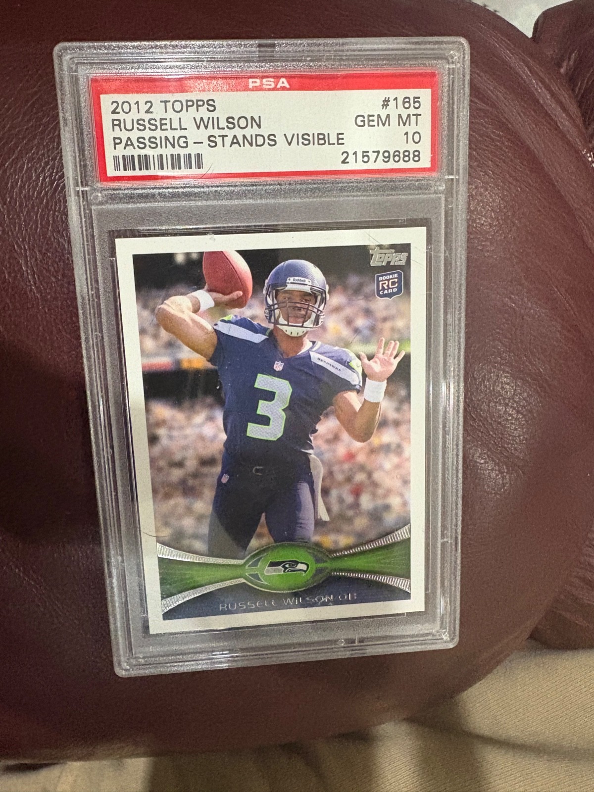 Russell Wilson Topps #165 Base