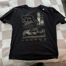 Dale Earnhardt Legend Championships Chase Authentics Black T-Shirt X-Large 1987