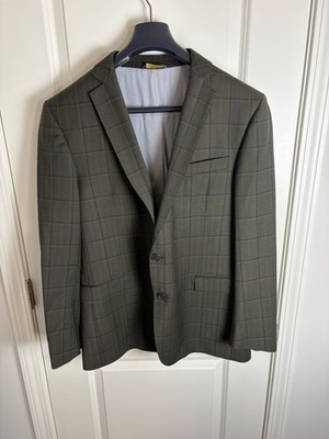 BROOKS BROTHERS Explorer Regent Wool Bl Plaid Blazer Sport Coat Jacket 42R