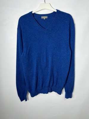 Vintage luxury designer N. Peal London Cashmere Sweater Size M