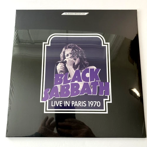 Black Sabbath "Live In Paris" 1970 -2LP Vinyl  Record -  SEALED