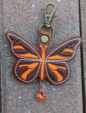 Portland Leather Goods Modified Monarca Monarch Butterfly Tassel Madrone
