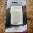 Nadir Metal Rafineri 1oz .999 Fine Silver Bullion Bar Sealed Assay Card