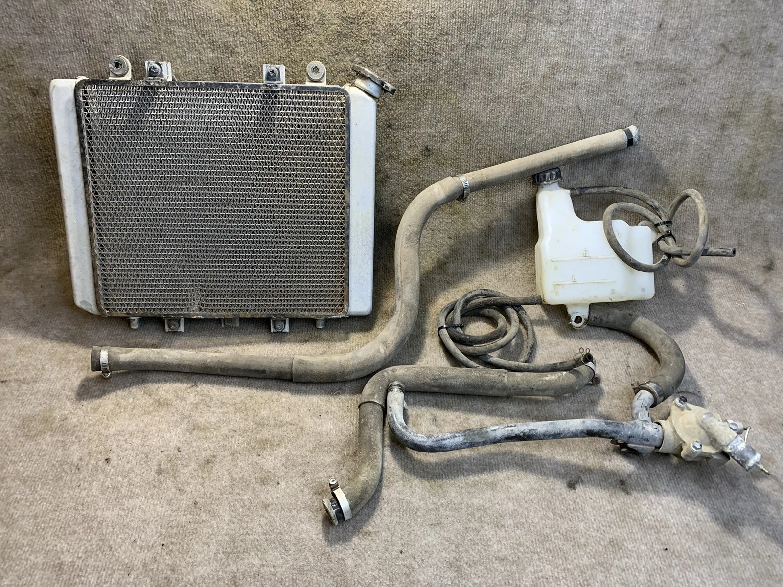05 06 07 08 Kawasaki Brute Force 750 KVF750 OEM Radiator Coolant Reservoir  Tank