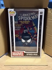 Funko Pop! Cubierta de cómic: Figura de vinilo Marvel The Amazing Spider-Man totalmente nueva