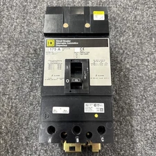 SQUARE D KH36175 3P 175 AMP 600V  CIRCUIT BREAKER RECONDITIONED AND TESTED