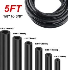 6x 5 pies Negro 3/4/5/6/8/10MM Para Nissan Coche SUV Silicona Manguera Manguera Reemplazar