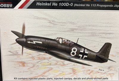 Special Hobby 1/72 Heinkel He-100D-0 Model Kit