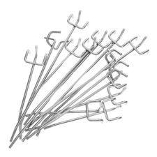 90 Pcs Heavy Duty Nail Board Hook Peg Accessories Commodity Hooks