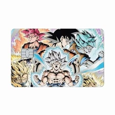 Dragon Ball Super Goku Transformed Anime Credit Debit Card Skin | Small Chip