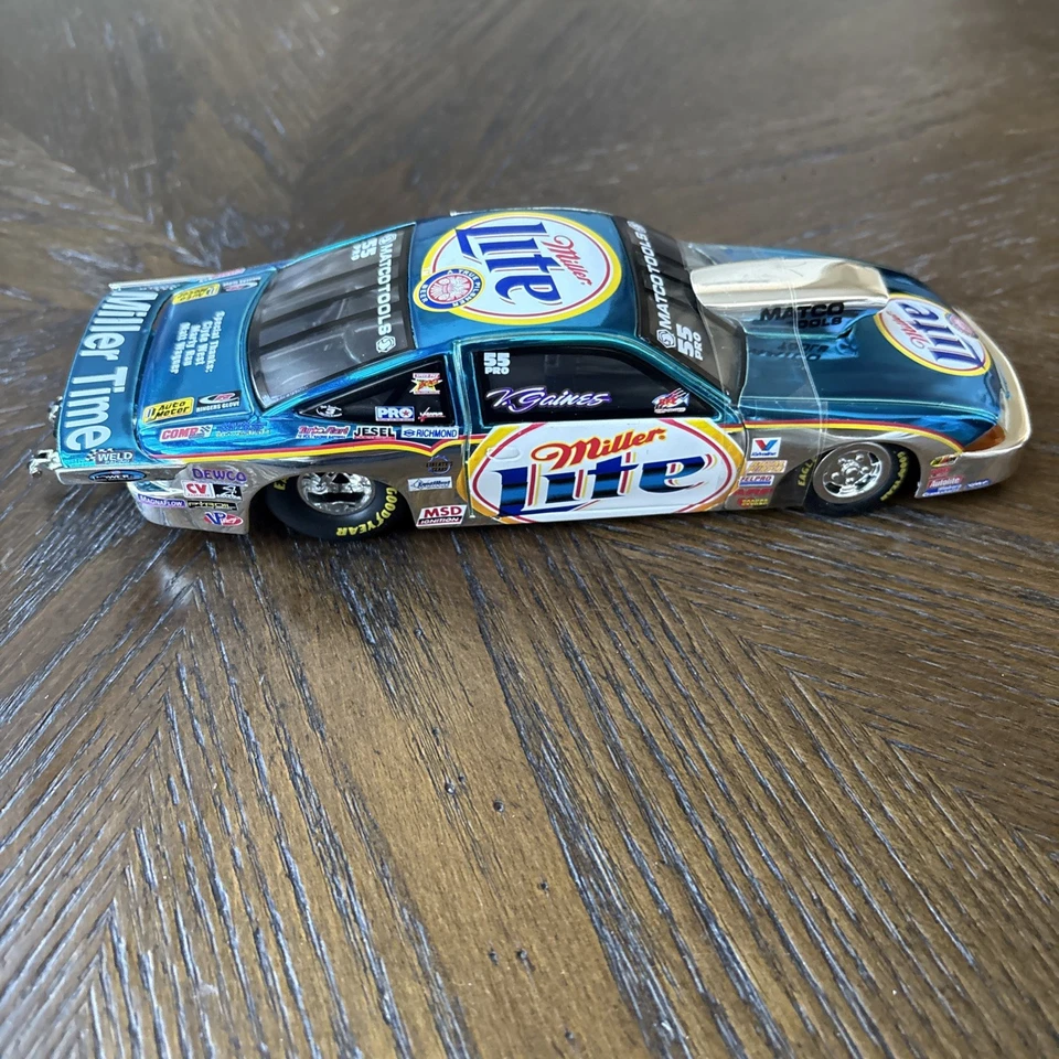 V. Gaines Miller Racing 2002 Chevrolet Cavalier Pro Stock CHASE Chrome  1/250 - Image 3 of 4