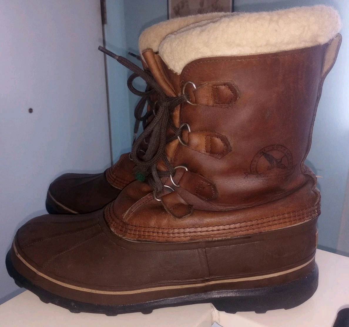 Sorel Caribou Leather Boots for Men for Sale | Shop New  display picture 1
