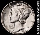 1944 Mercury Dime-Super Choice Gem Brilliant Unc ++++ No Reserve #i1137
