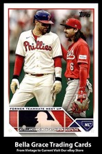 2023 Topps Update Former Teammate Meet Up Nick Castellanos Jonathan India #US146