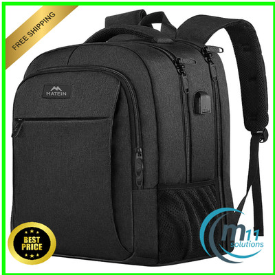 MATEIN Rucksack Herren, Groß Laptop Rucksack 17,3 Zoll Schulrucksack
