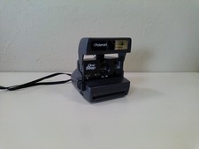 Vintage Polaroid OneStep Instant Film Camera Black Classic 600 Type