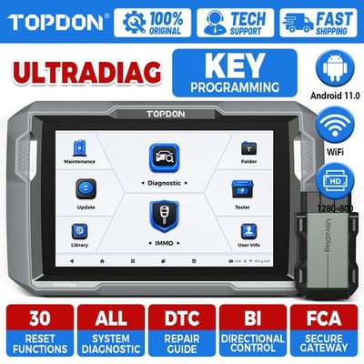 2026 Newest TOPDON UltraDiag All System Bidirectional Auto Car Diagnostic Tool  