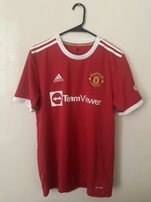 Manchester United Authentic 2021/22 Home Adidas Jersey Medium