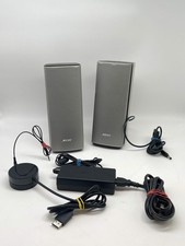 Bose Companion 20 406358 Speaker Silver w/ Power Cable