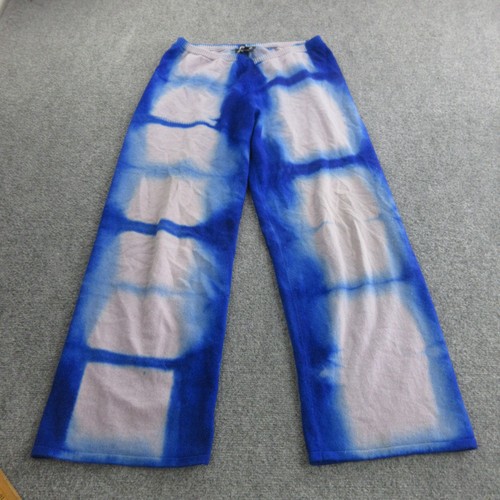 Saks Fifth Avenue Sweatpants Womens M Multicolor Cashmere Knit Wide Leg Lounge