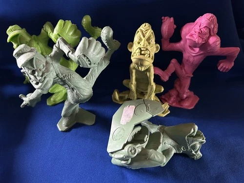 Vintage Marx Nutty Mads 6" Figures Lot of 5